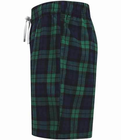 SF Clothing Tartan Lounge Shorts