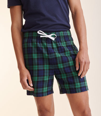 SF Clothing Tartan Lounge Shorts