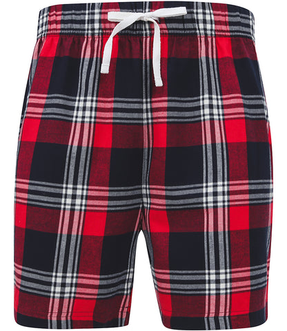 SF Clothing Tartan Lounge Shorts