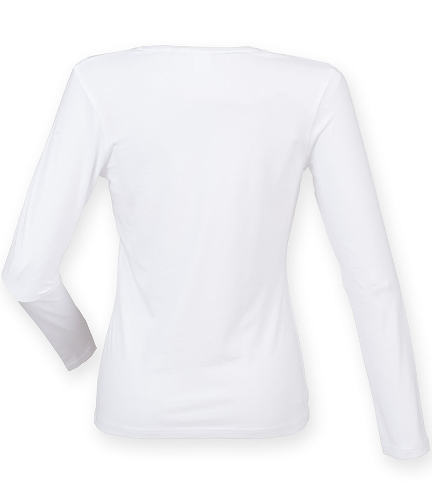 SF Clothing Ladies Feel Good Long Sleeve Stretch T-Shirt