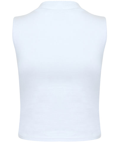 SF Clothing Ladies High Neck Crop Vest