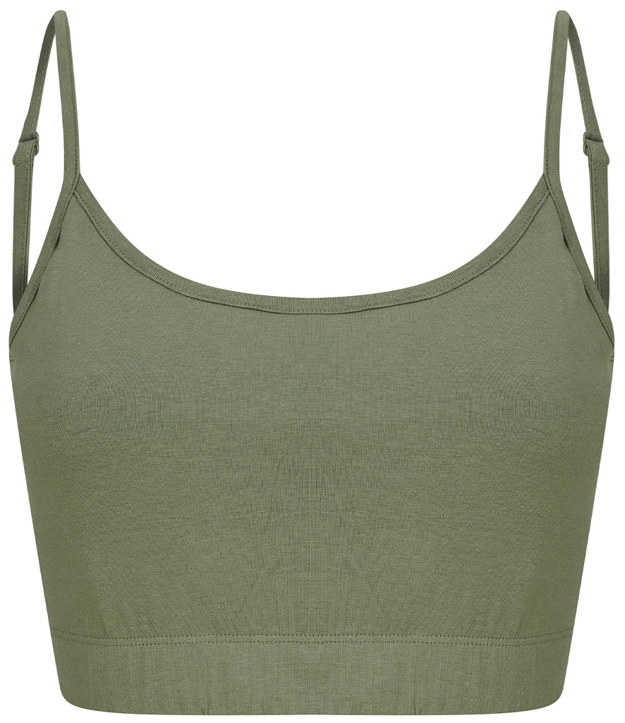 SF Clothing Ladies Sustainable Fashion Cropped Cami Vest Top