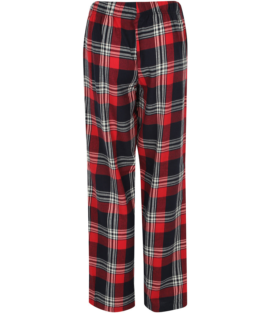 SF Clothing Ladies Tartan Lounge Pants