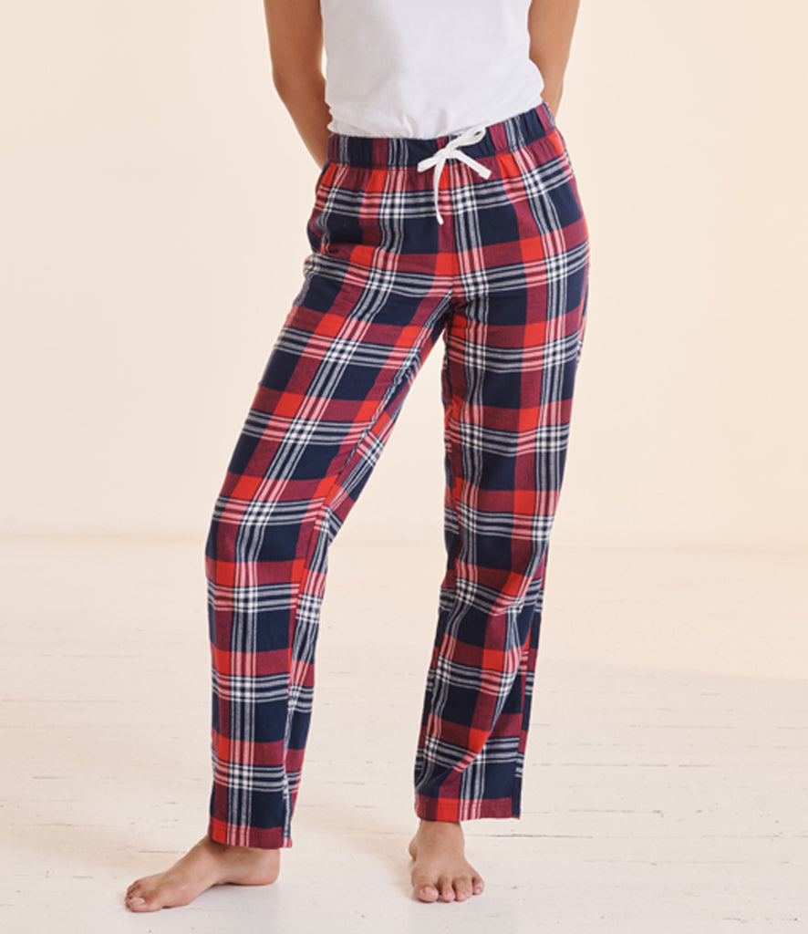 SF Clothing Ladies Tartan Lounge Pants