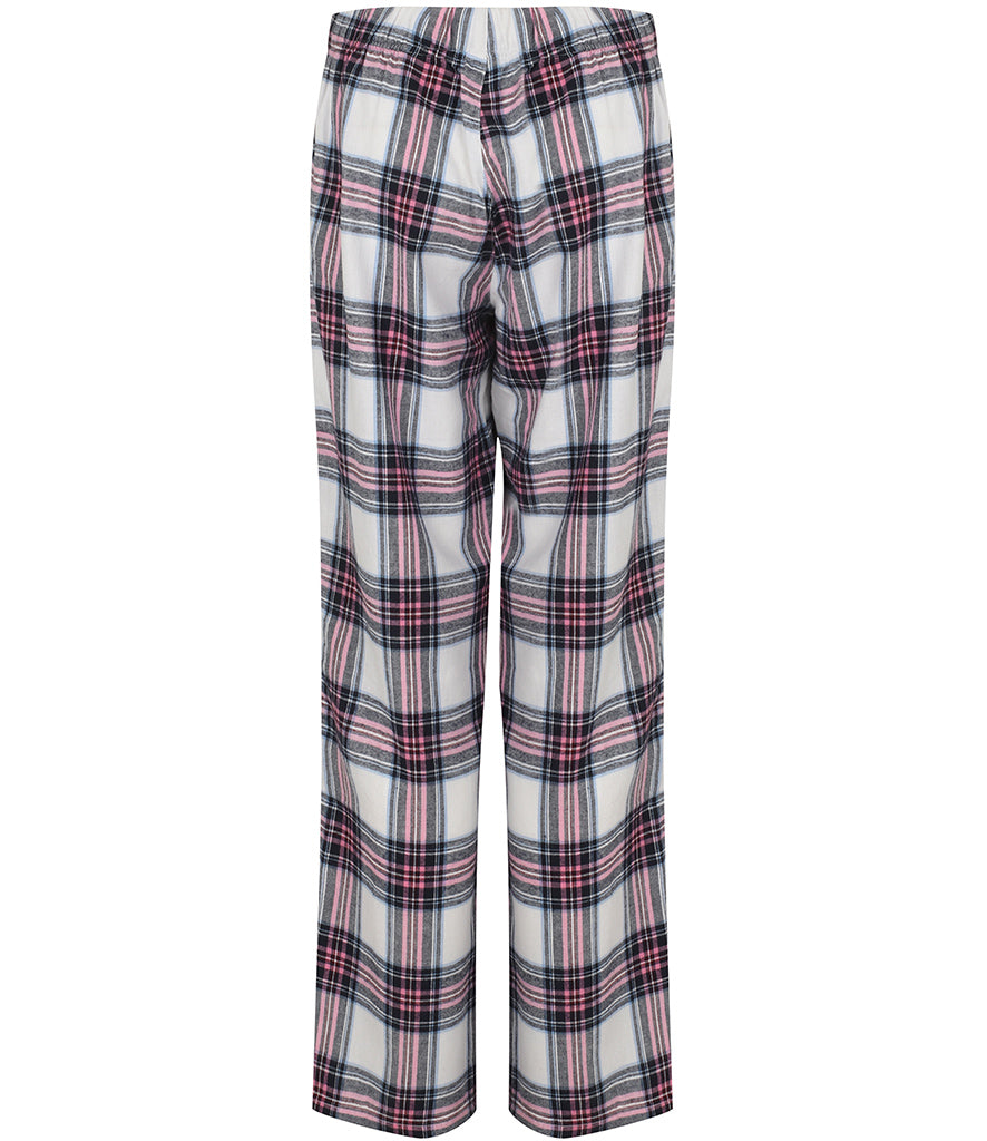 SF Clothing Ladies Tartan Lounge Pants