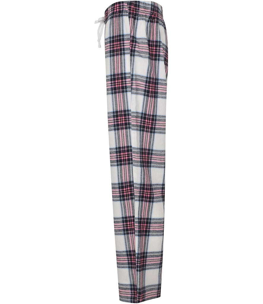 SF Clothing Ladies Tartan Lounge Pants