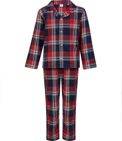 SF Clothing Kids Tartan Lounge Set