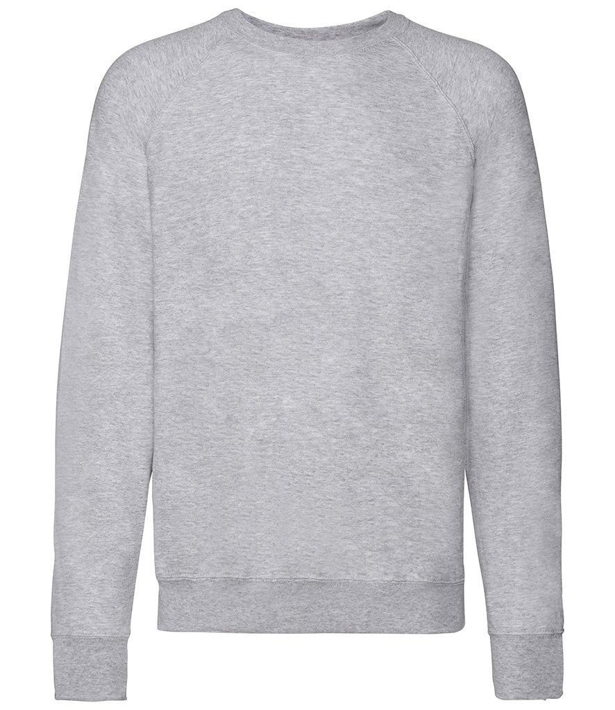 Fruit of the Loom Lightweight Raglan Sweatshirt