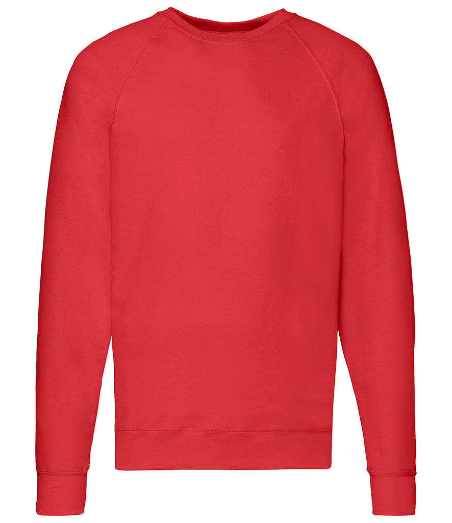 Fruit of the Loom Lightweight Raglan Sweatshirt