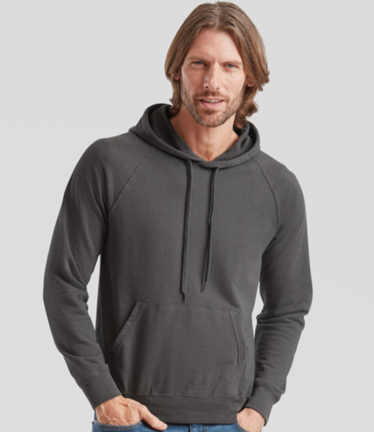 Fruit of the Loom Lightweight Hooded Sweatshirt