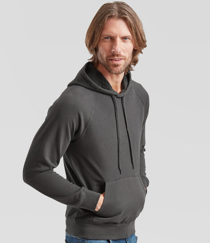 Fruit of the Loom Lightweight Hooded Sweatshirt