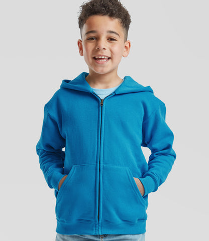 Fruit of the Loom Kids Classic Zip Hooded Sweatshirt