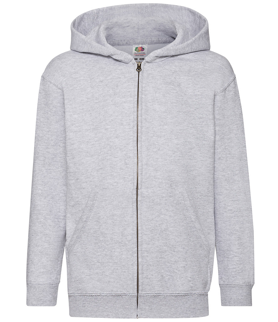 Fruit of the Loom Kids Classic Zip Hooded Sweatshirt