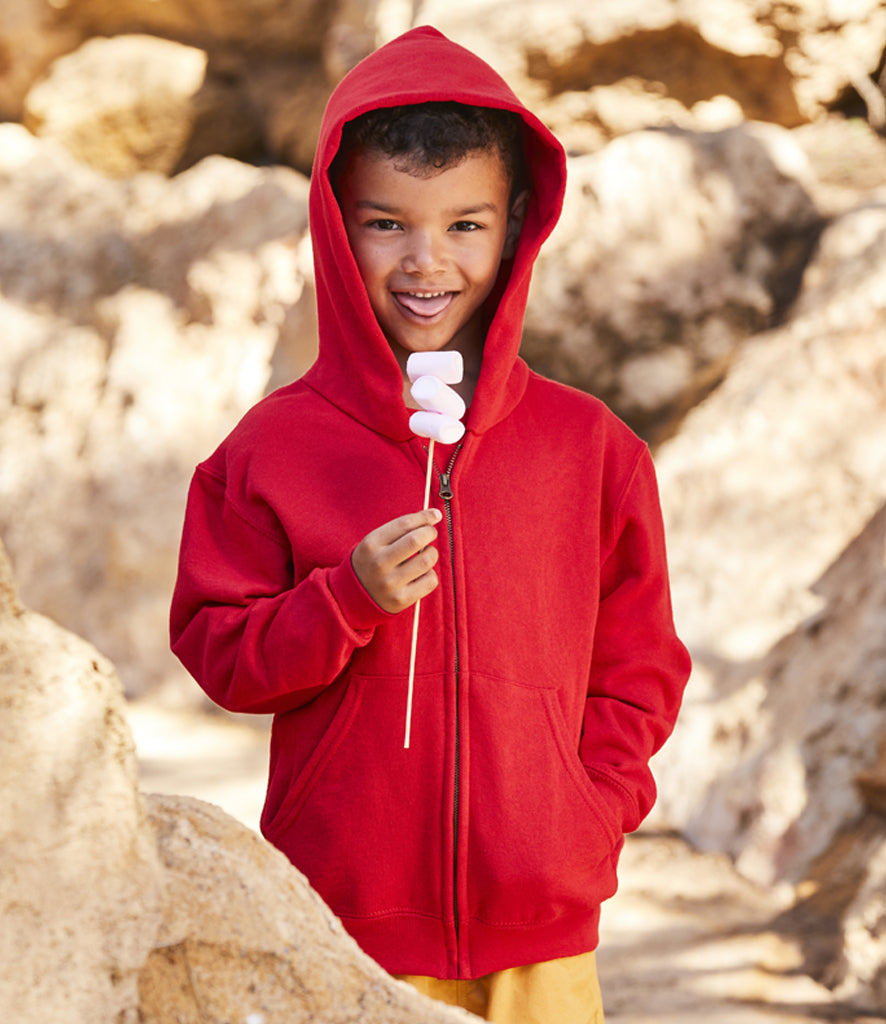 Fruit of the Loom Kids Classic Zip Hooded Sweatshirt