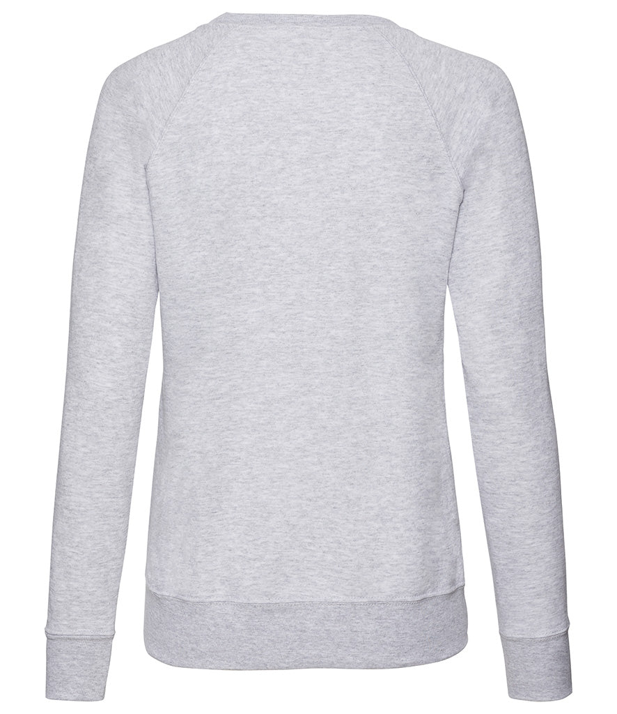 Fruit of the Loom Lady Fit Lightweight Raglan Sweatshirt