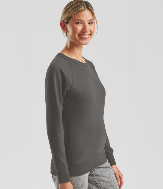 Fruit of the Loom Lady Fit Lightweight Raglan Sweatshirt