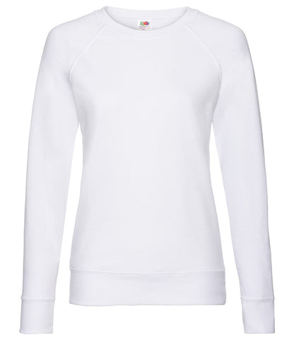 Fruit of the Loom Lady Fit Lightweight Raglan Sweatshirt