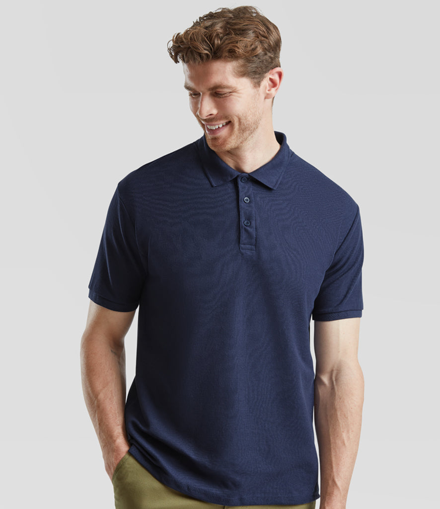 Fruit of the Loom Heavy Poly/Cotton Piqué Polo Shirt