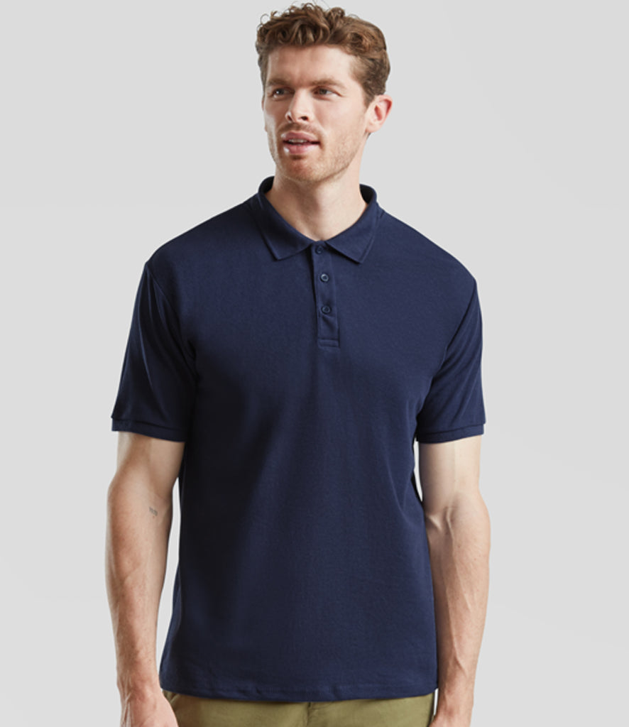 Fruit of the Loom Heavy Poly/Cotton Piqué Polo Shirt