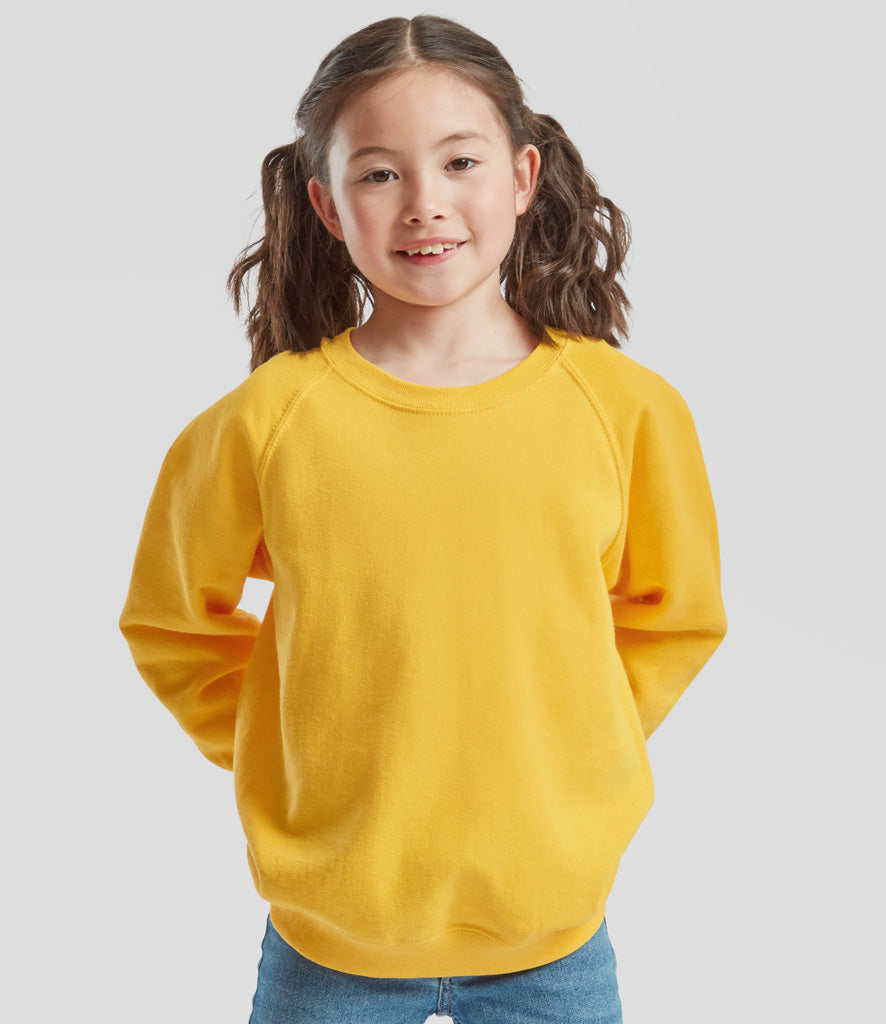 Fruit of the Loom Kids Classic Raglan Sweatshirt