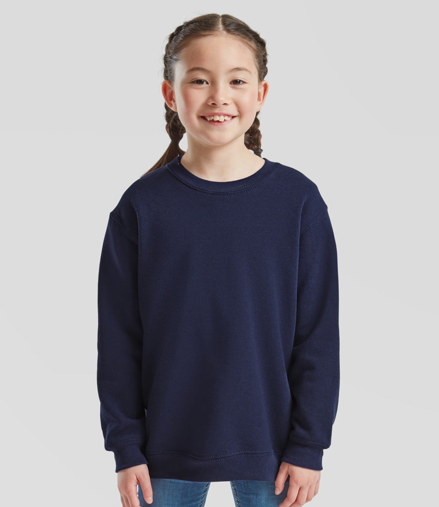 Fruit of the Loom Kids Classic Drop Shoulder Sweatshirt