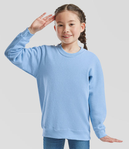 Fruit of the Loom Kids Classic Drop Shoulder Sweatshirt