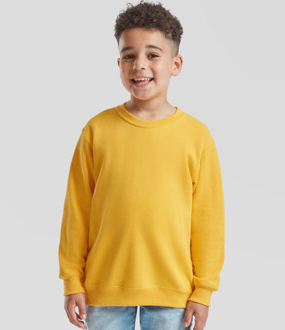 Fruit of the Loom Kids Classic Drop Shoulder Sweatshirt