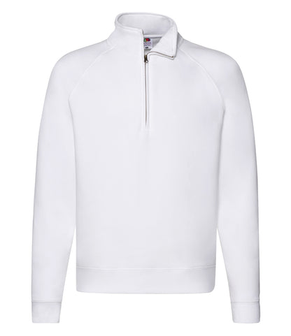 Fruit of the Loom Premium Zip Neck Sweatshirt