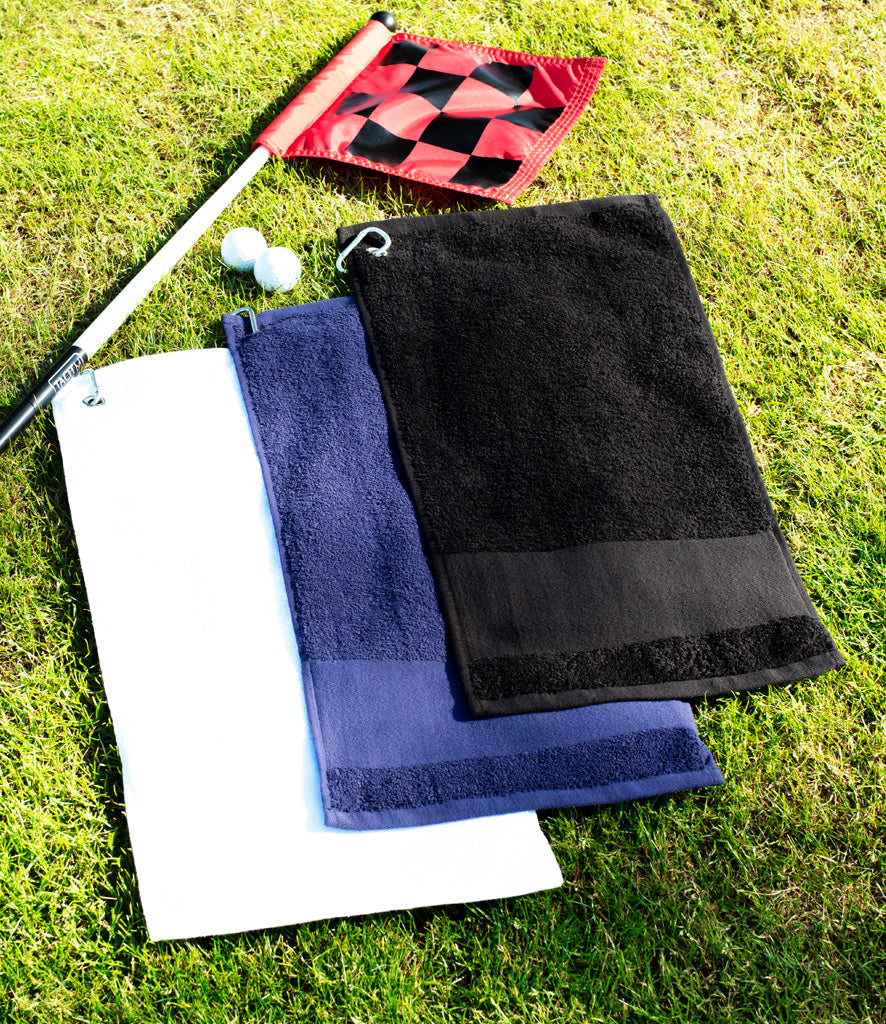 Towel City Printable Border Golf Towel