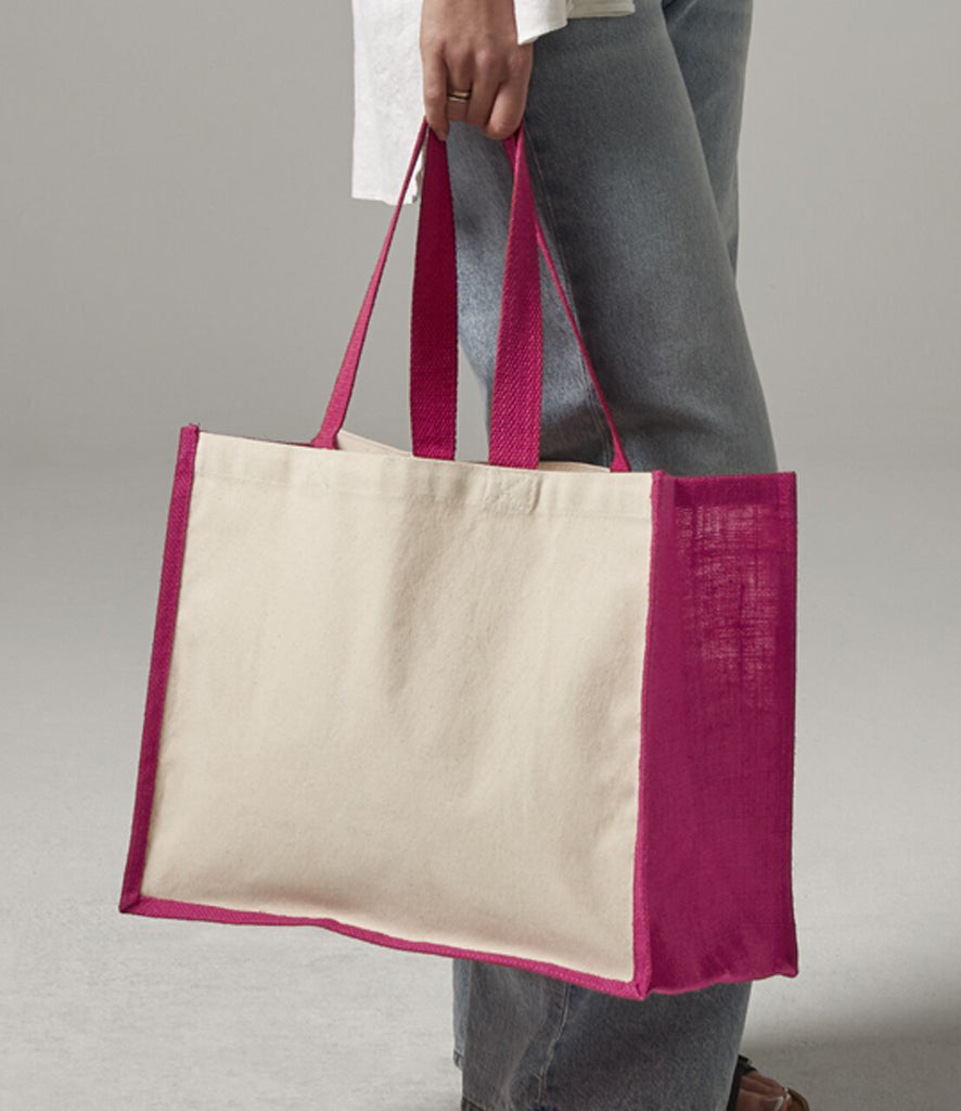 Westford Mill Printers Jute Classic Shopper