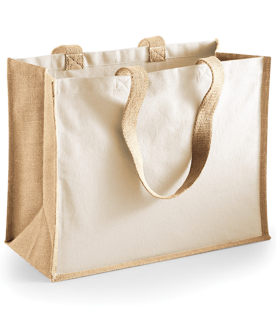 Westford Mill Printers Jute Classic Shopper