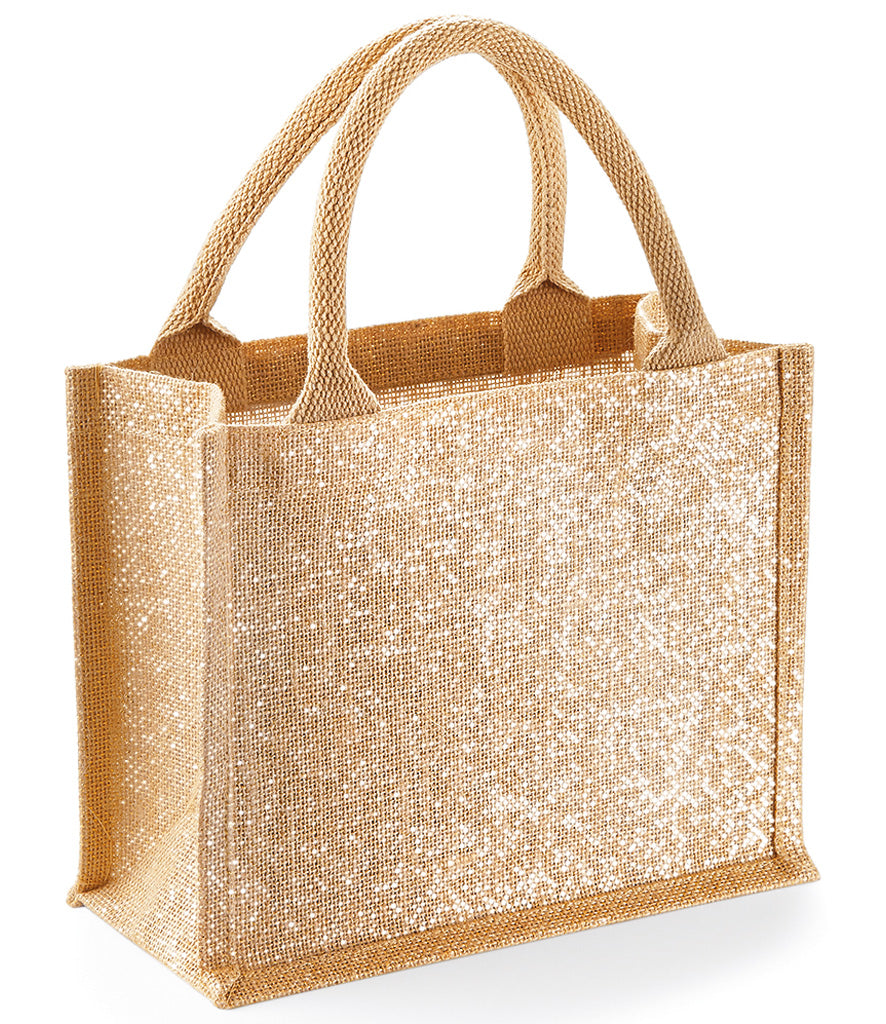 Westford Mill Shimmer Jute Mini Gift Bag