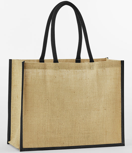 Westford Mill Natural Starched Jute Classic Shopper