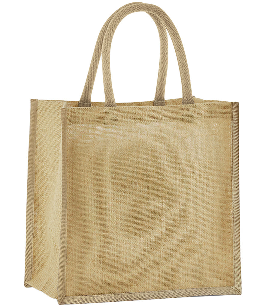 Westford Mill Natural Starched Jute Mini Gift Bag