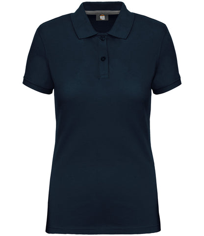 WK Designed to Work Ladies Anti-Bacterial Piqué Polo Shirt