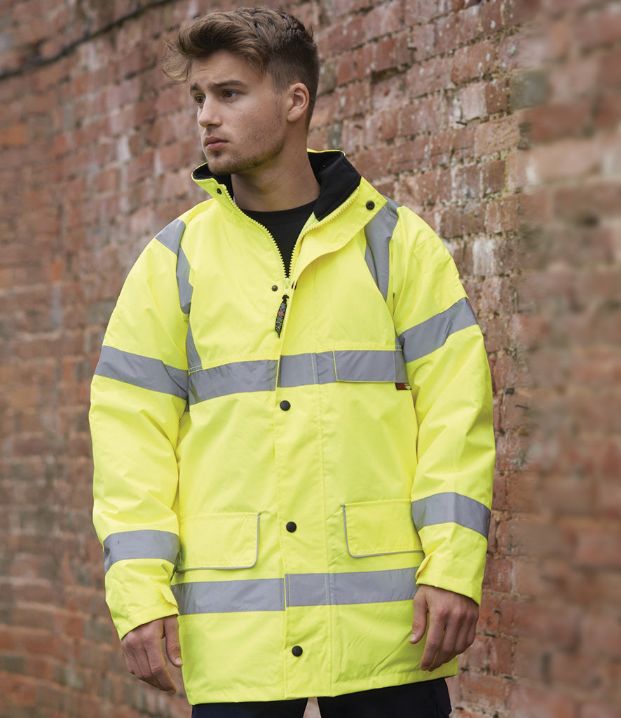 Warrior Hi-Vis Traffic Jacket