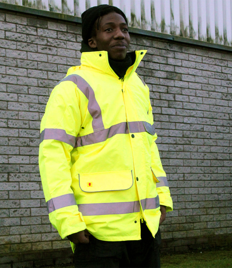 Warrior Hi-Vis Traffic Jacket