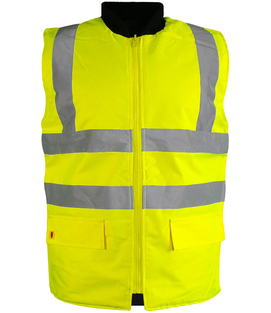 Warrior Hi-Vis Reversible Bodywarmer