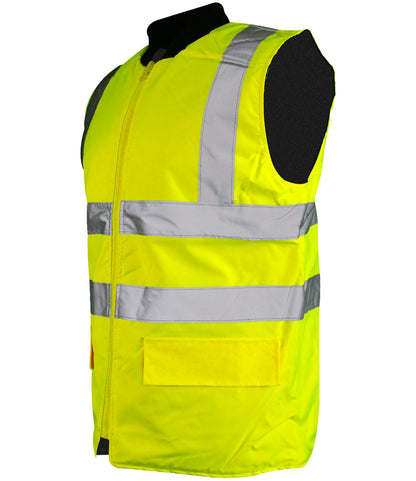 Warrior Hi-Vis Reversible Bodywarmer