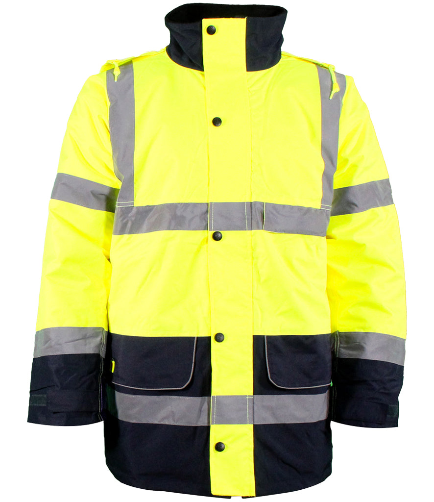 Warrior Hi-Vis Contrast Traffic Jacket