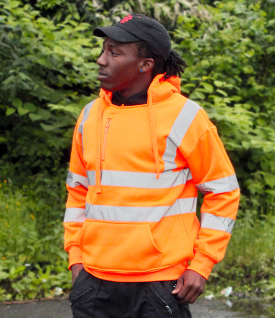 Warrior Hi-Vis Pull On Hoodie