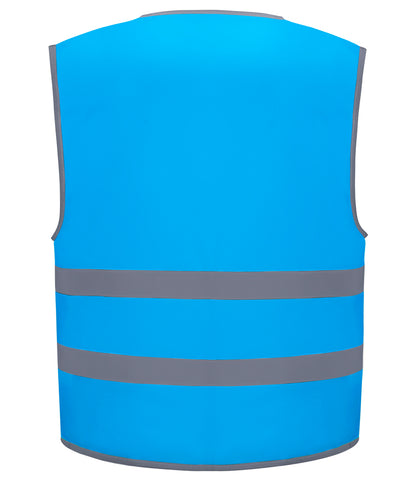 Yoko Kids Hi-Vis Two Band Waistcoat